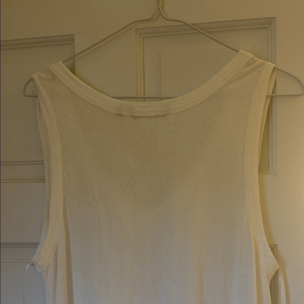 Soft Surroundings White Maxi Dress - Picture 6 of 8